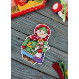 Kreuzstich-Set "Bei den Festlichkeiten" SR-919