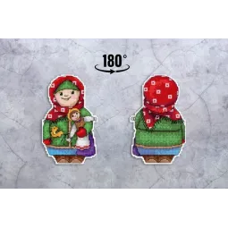 Cross stitch kit "At the festivities" SR-919