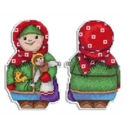 Набор для вышивания крестом "На празднествах" SR-919