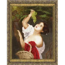 Zählstich-Kreuzstich-Set "Italienischer Mittag. 1831" 38x48 cm S/MK092