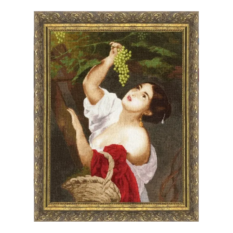 Zählstich-Kreuzstich-Set "Italienischer Mittag. 1831" 38x48 cm S/MK092
