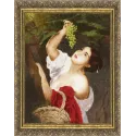 Zählstich-Kreuzstich-Set "Italienischer Mittag. 1831" 38x48 cm S/MK092