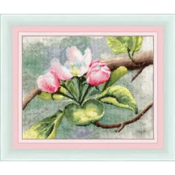 (C) (Discontinued) Apple tree blossoms S/AK011