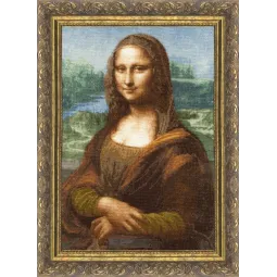 Kreuzstich-Set "Mona Lisa" 42.4x29.2 cm S/MK023