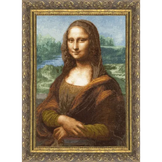 Kreuzstich-Set "Mona Lisa" 42.4x29.2 cm S/MK023