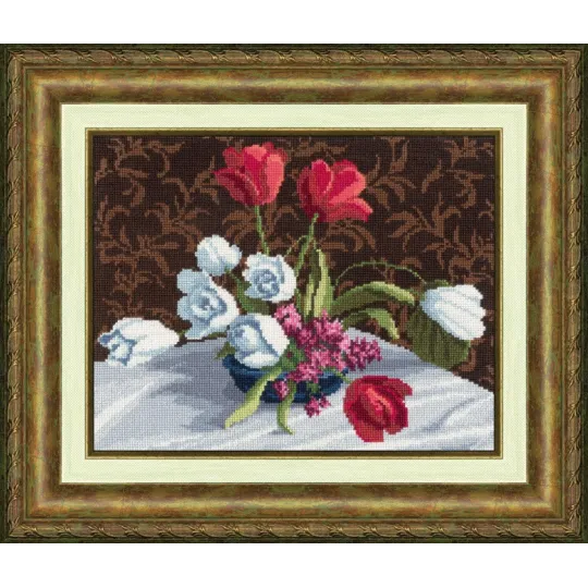 (C) (Discontinued) Tulipes blanches S/M005