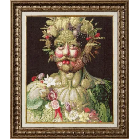 (C) Portrait de l'empereur Rudolf II à l'image de Vertumne 1590 S/MK069