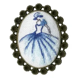 (C) (Discontinued) Dancer Brooch S/SSH016