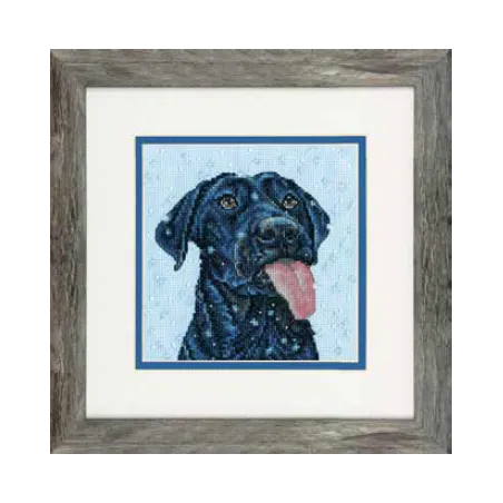 Cross stitch kit "Snow Dog" D70-65229