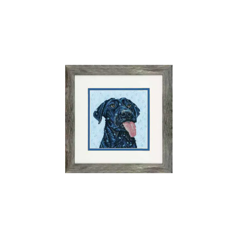 Cross stitch kit "Snow Dog" D70-65229