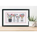 Cross stitch kit "Wildflower vases" D70-35431