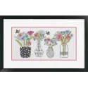 Cross stitch kit "Wildflower vases" D70-35431