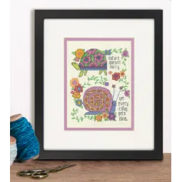 Cross stitch kit "Take Your Time" D70-65223