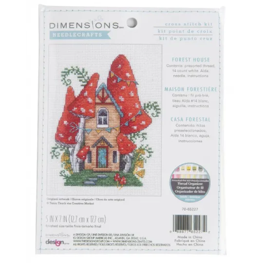 Cross stitch kit "Forest House" D70-65227