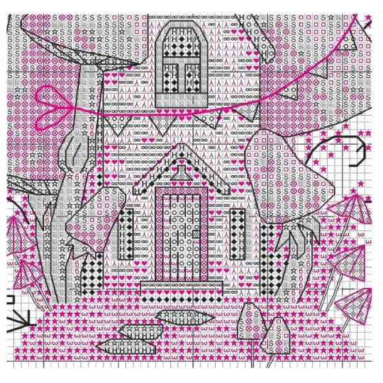 Cross stitch kit "Forest House" D70-65227