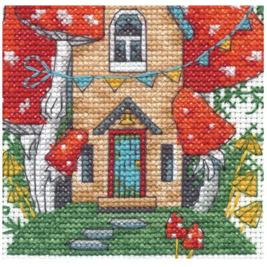 Cross stitch kit "Forest House" D70-65227