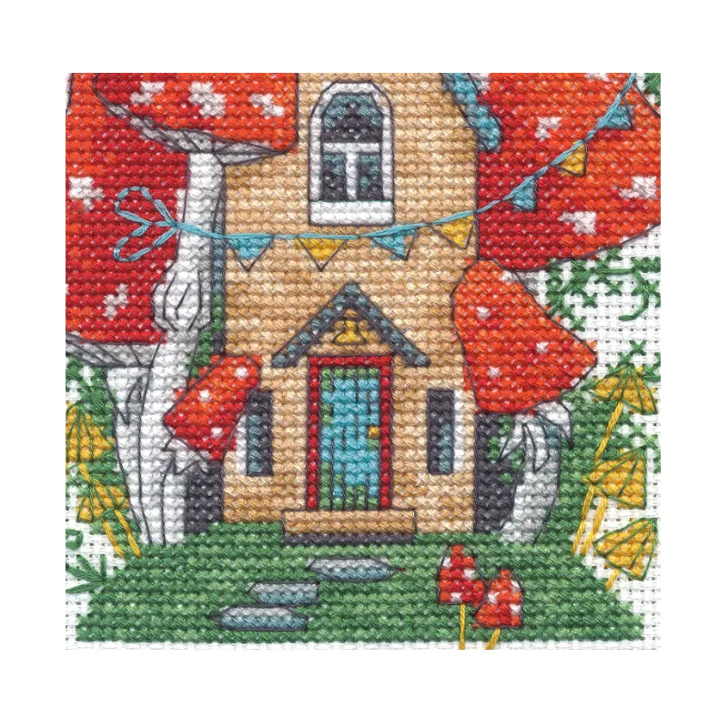 Cross stitch kit "Forest House" D70-65227