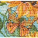 Cross stitch kit "Gold Petite Sunflower Garden" D70-65228