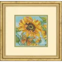 Cross stitch kit "Gold Petite Sunflower Garden" D70-65228