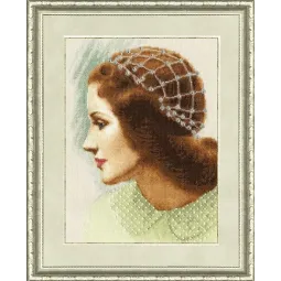 (C) Cross stitch kit "Juliet" S/MK024