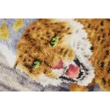 (C) Suskaičiuotas dygsnio kryželiu rinkinys „Leopardas ant medžio“ S/DZH047