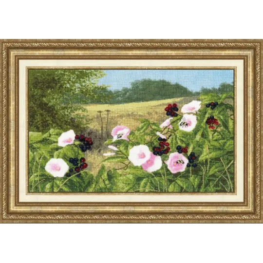 (C) Counted cross stitch kit "Wildflowers" S/LP068