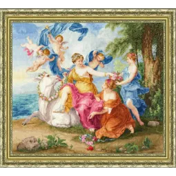 Counted cross stitch kit "Kidnapping" 63x57 cm S/MK093
