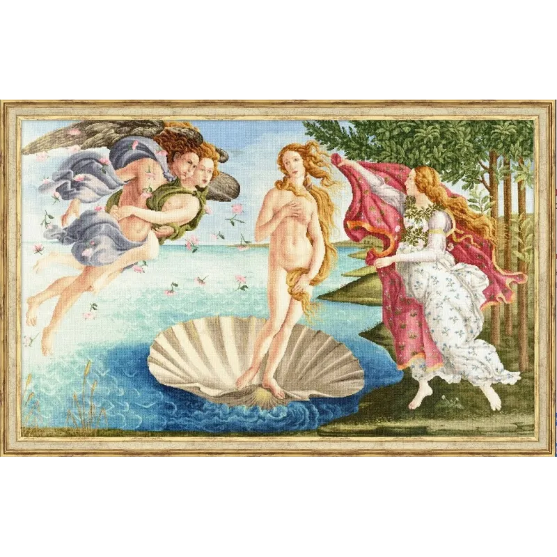 Counted cross stitch kit "Birth of Venus. 1482-1486" S/MK097