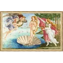 Zählkreuzstich-Set "Die Geburt der Venus. 1482-1486" 88x55 cm S/MK097