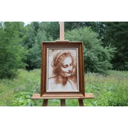 Kit de point de croix compté "Image de la Madone 1507-1508" S/MK100