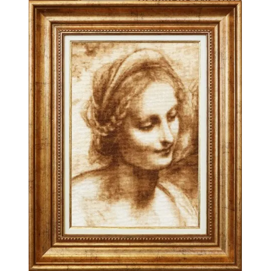 Counted cross stitch kit "Image of Madonna 1507-1508" 27x38.5 cm S/MK100