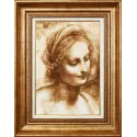 (C) Counted cross stitch kit "Image of Madonna 1507-1508" S/MK100