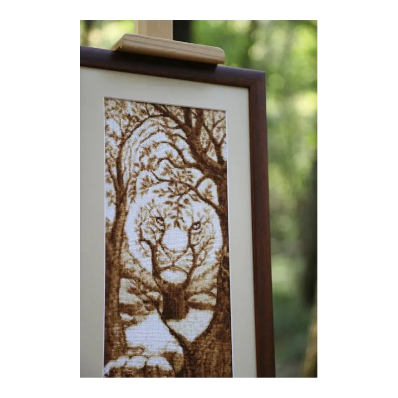 (С) Набор для вышивки крестом "Душа тигра" S/DZH048