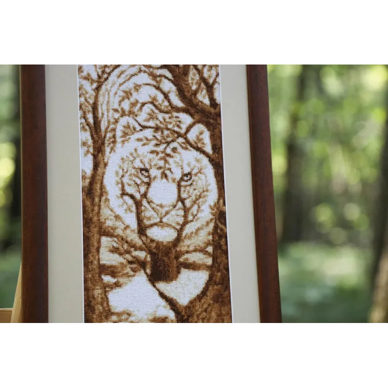 (С) Набор для вышивки крестом "Душа тигра" S/DZH048