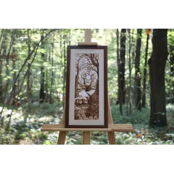 (C) Counted cross stitch kit "Tiger Soul" S/DZH048