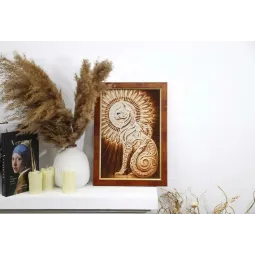 (C) Gezählter Kreuzstich-Set "Ägyptische Katze" S/F041