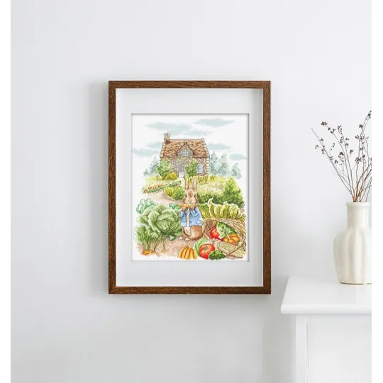 Набор для вышивания крестиком "Летний урожай" 22x27см SLETIL8088