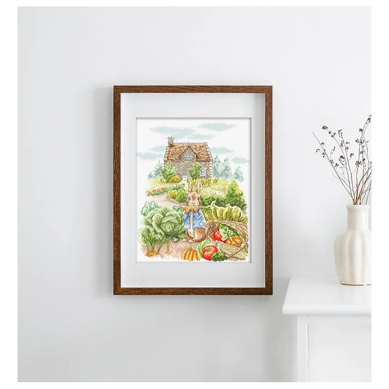 Набор для вышивания крестиком "Летний урожай" 22x27см SLETIL8088