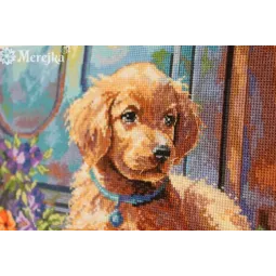 Counted cross stitch kit "Sunny Porch" 22x28,5 SK235