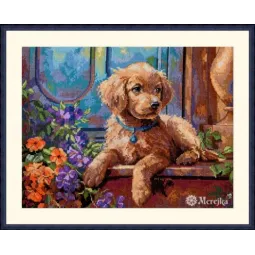 Counted cross stitch kit "Sunny Porch" 22x28,5 SK235