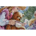 Counted cross stitch kit "The Teaparty" 31x37 SK242