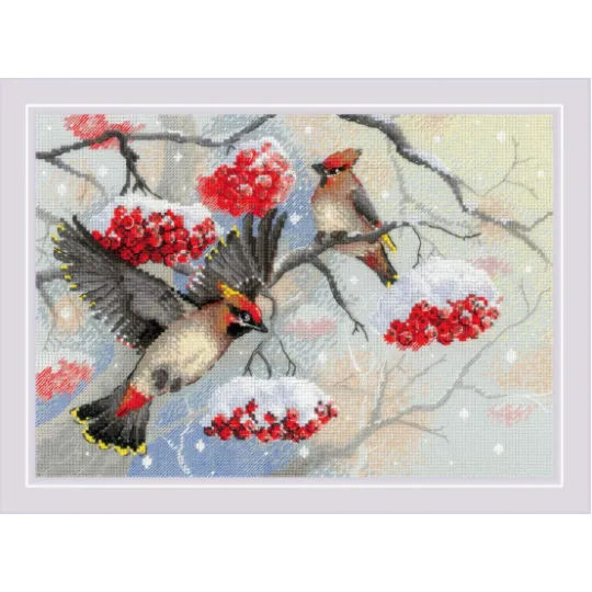 Cross stitch kit "Winter Whispers" 30x21 SR2207