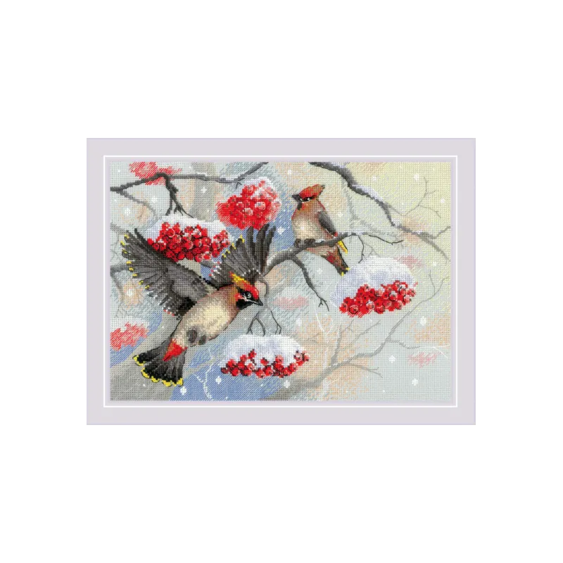 Cross stitch kit "Winter Whispers" 30x21 SR2207