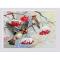 Cross stitch kit "Winter Whispers" 30x21 SR2207