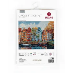 Counted Cross Stitch Kit "Copenhagen" 30x24cm SBU5046