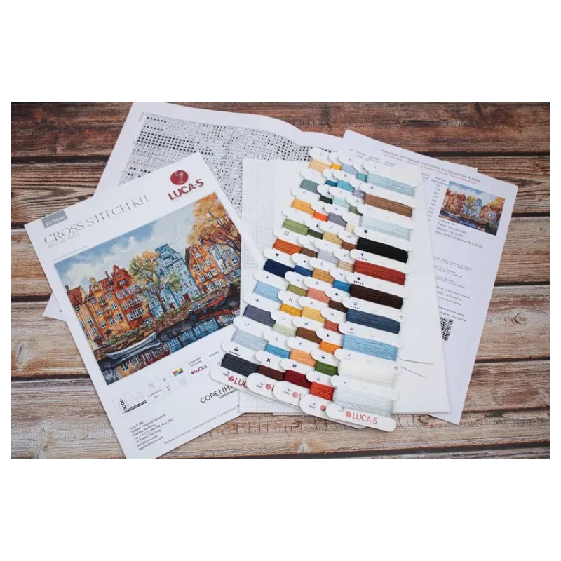 Набор для вышивания крестом "Копенгаген" 30x24см SBU5046