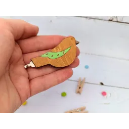 Nadeleinfädler. Vogel grün KF070/1-2