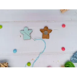 Magnetic needle holder. Blue angel KF059/60B