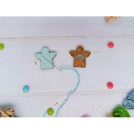 Магнитный держатель иглы. Голубой ангел KF059/60B