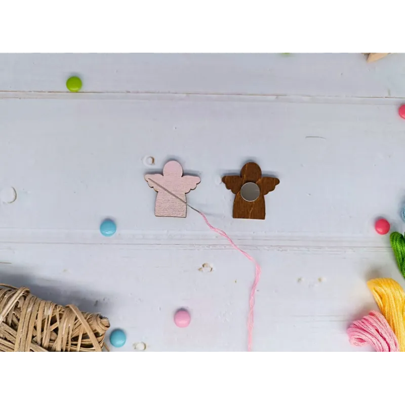 Магнитная игольница. Розовый ангел KF059/60P